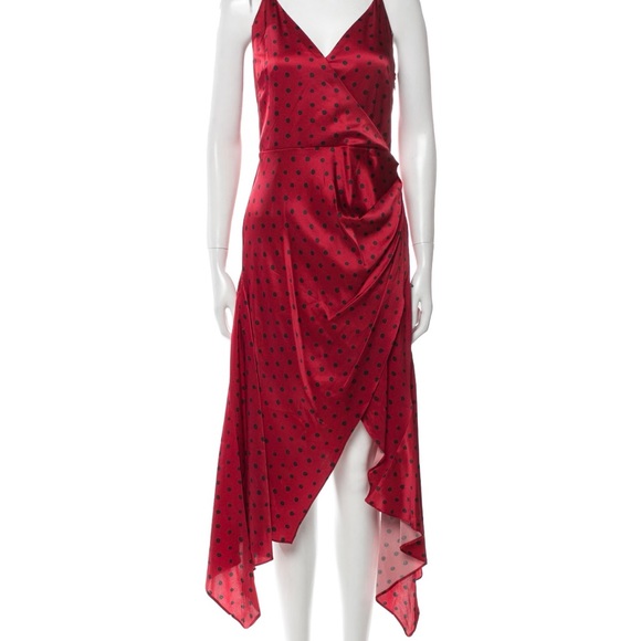 HANEY Silk Long Dress w/ Tags ❤️ - Picture 2 of 5